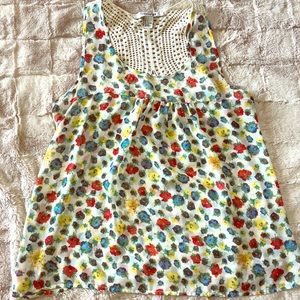 Flowery Tank Top